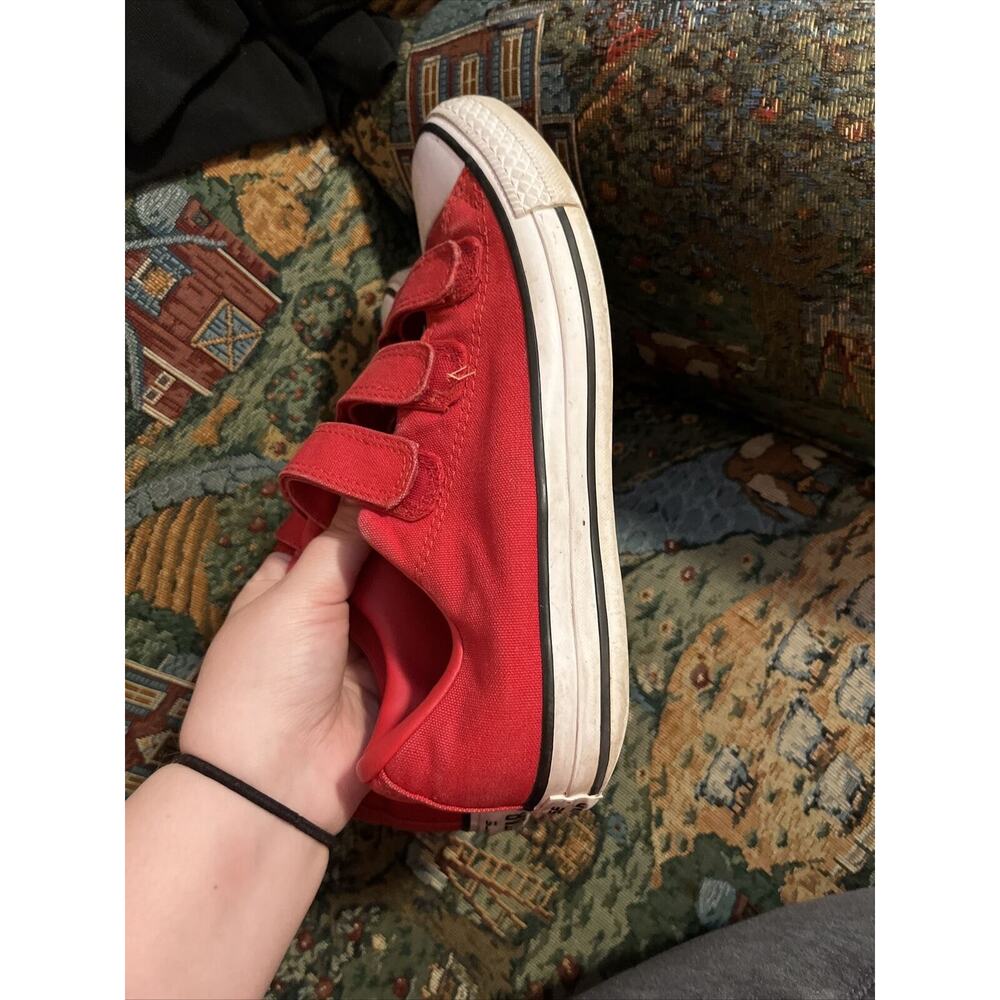 Converse 3 Straps Red Sneakers Women’s 7 - Picture 8 of 9